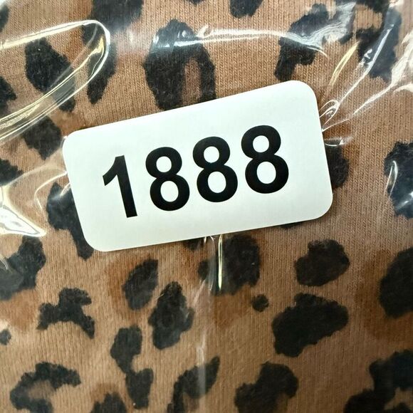 J. Crew women’s size medium cropped leopard print leggings. ￼ - Picture 5 of 5